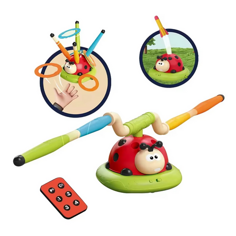 3-in-1 Ladybug Exercise Machine for Kids