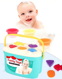 2-in-1 Silicone Shape Sort &amp; Stacking Bath Toy