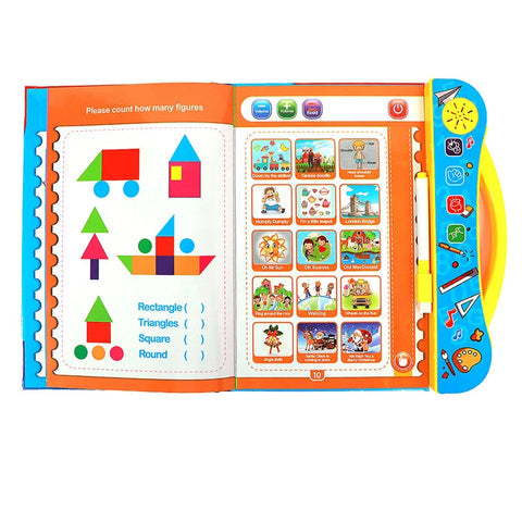 Study Book Intellectual Learning for Kids