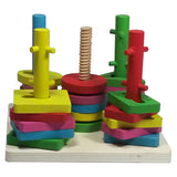 Five Set of Columns – Wooden Educational Toy
