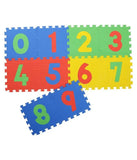 Kids Number Puzzle Foam Mat – 10 Interlocking Tiles | Learn Numbers Through Play