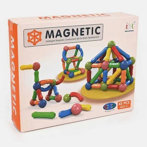 Magnetic STEM Construction Set – 42 Pieces